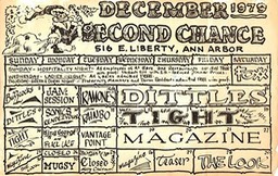 Handbill December 1979 Band