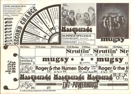 Handbill June 1978 Band