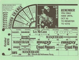 Handbill Octoeber 1979 Band